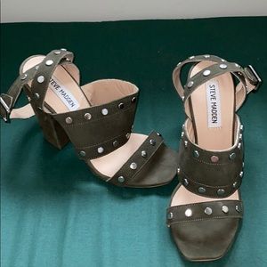 Steve Madden Buckle Wrap Heels